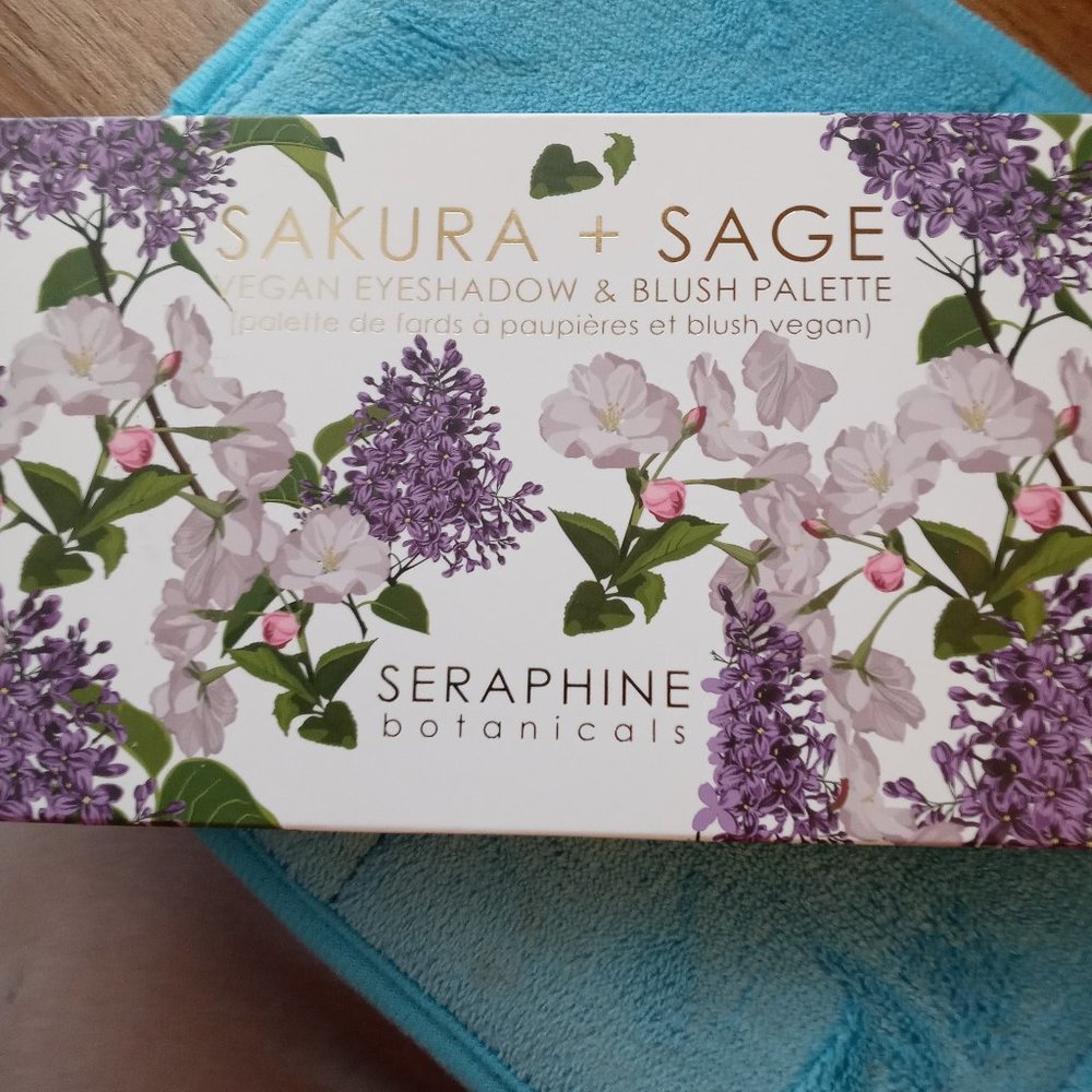 SAKURA AND SAGE VEGAN EYESHADOW AND BLUSH PALETTE